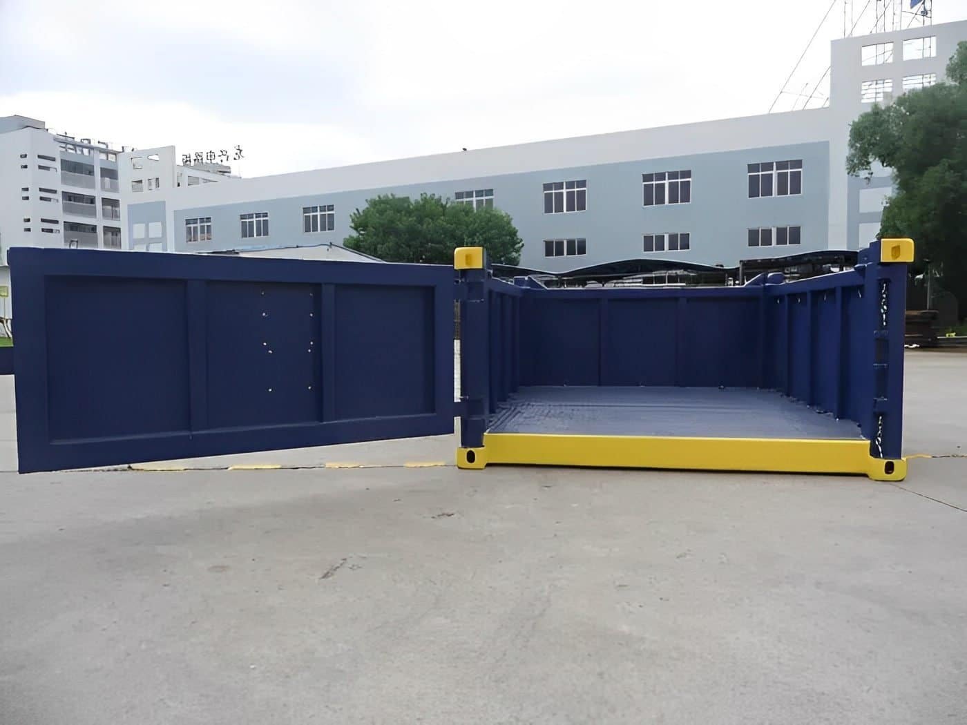 10ft DNV 2.7-1 Half-Height Open Top Container – Stackable, Corten Steel, Certified - Image 3