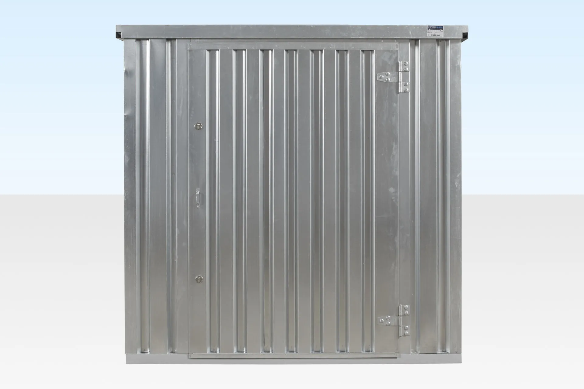 (2m) Flat Pack Metal Store - Image 6