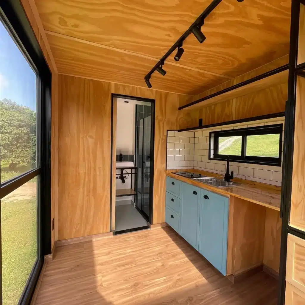 Custom 20ft Cozy Cabin Container House - Image 3
