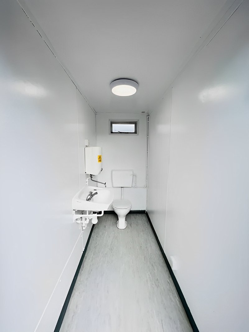Toilet Block + Shower 24 x 9 Ft | 4 + 1 Toilet | Separate Shower Room - Image 12