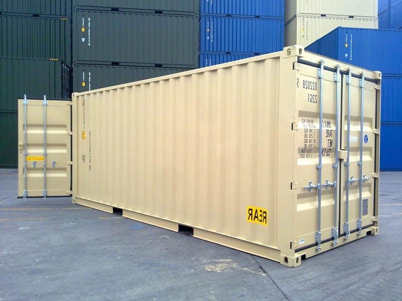 New 20ft Double Door Shipping Container in El Paso, Texas - Image 3