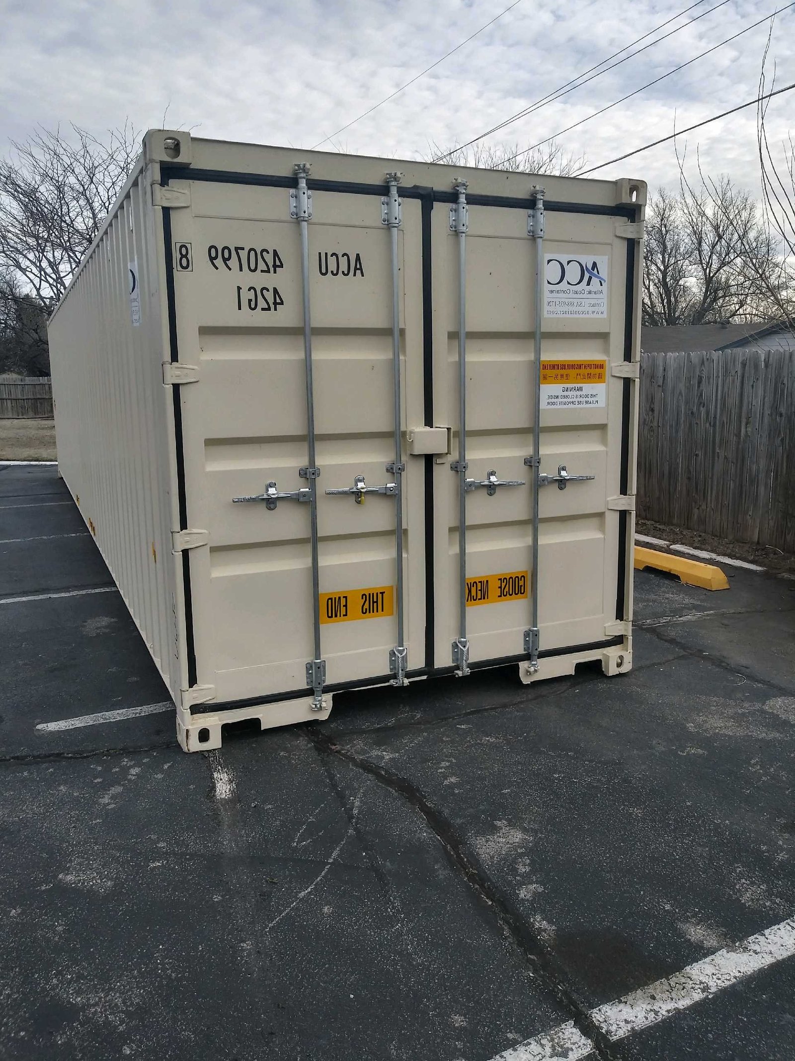 New 20ft Standard Shipping Container in Atlanta, Georgia