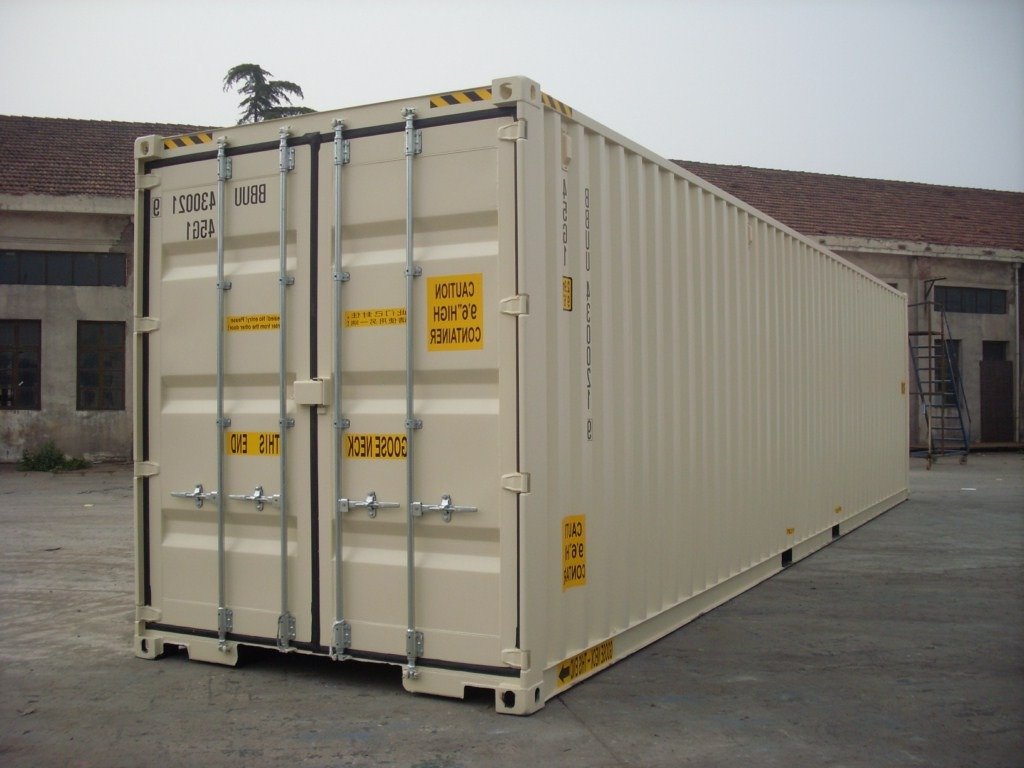 New 40ft Double Door High Cube Shipping Container in Indianapolis, Indiana