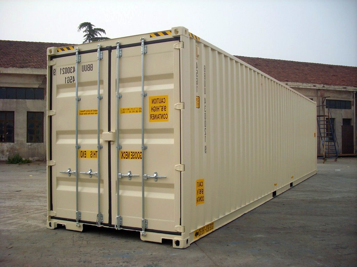 New 40ft Double Door High Cube Shipping Container in Tampa, Florida - Image 2