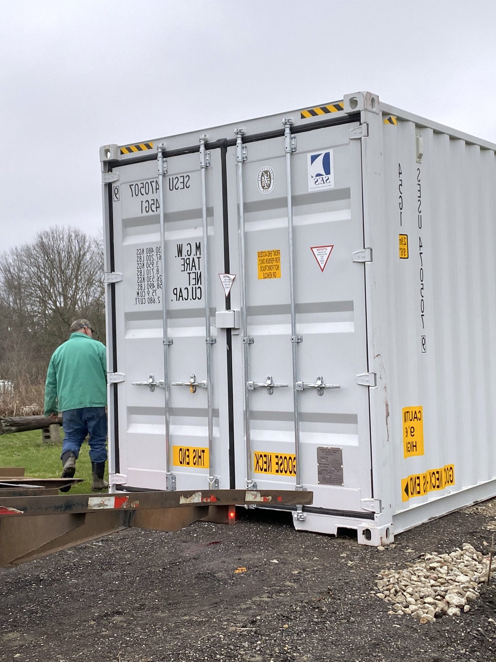 New 40ft Double Door High Cube Shipping Container in Seattle, Washington - Image 2