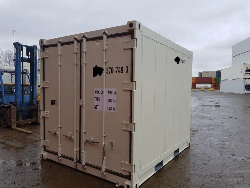 Used 10ft Reefer Shipping Container | Thermally Regulated, CSC Plated - Image 2