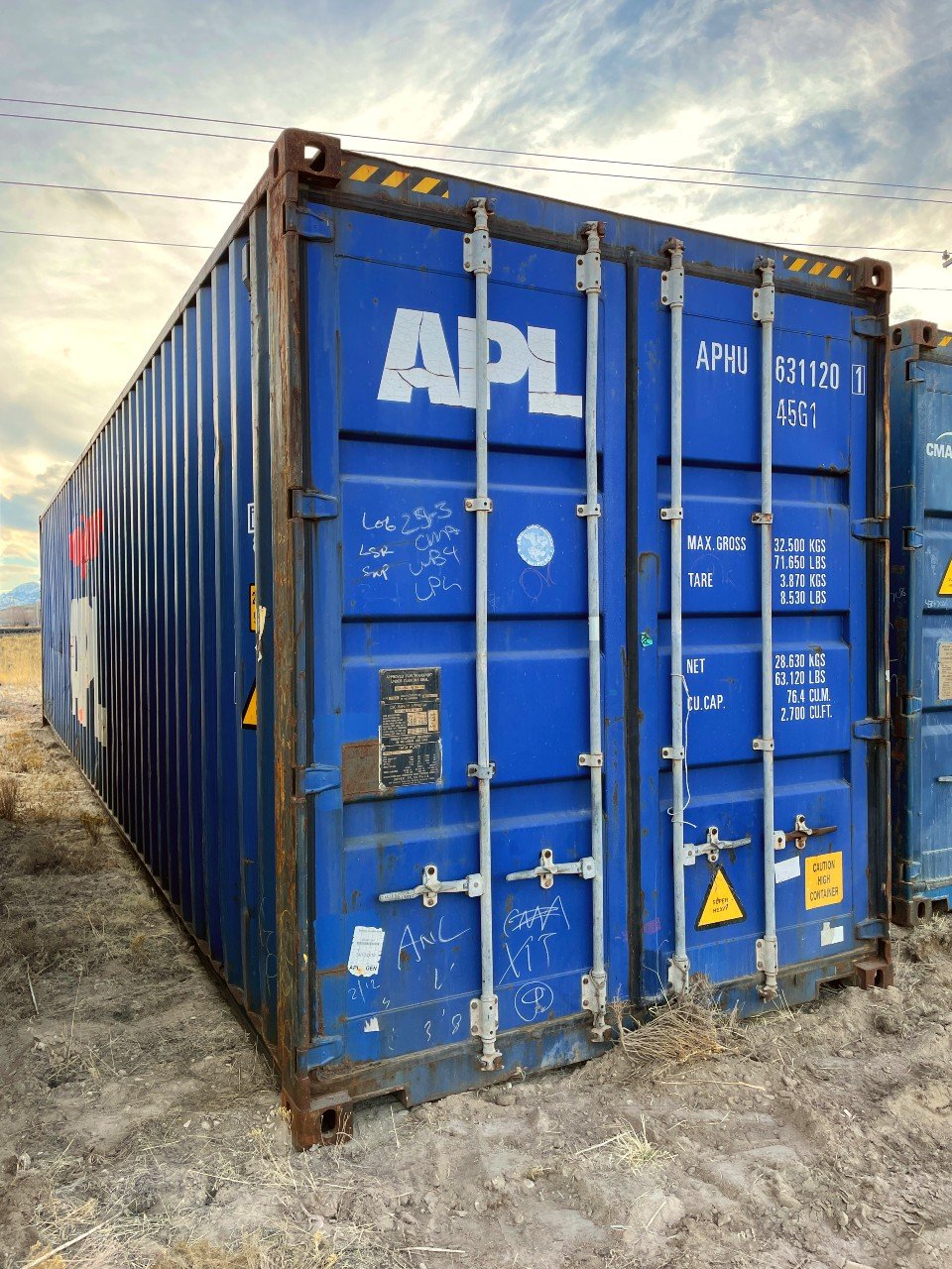 Used 40ft High Cube Shipping Container in Long Beach, California - Image 2