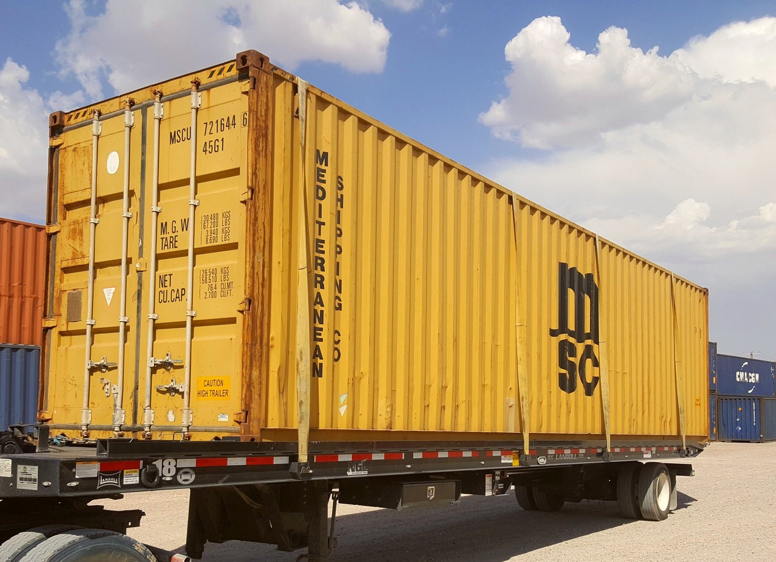 Used 40ft High Cube Shipping Container in Las Vegas, Nevada - Image 4