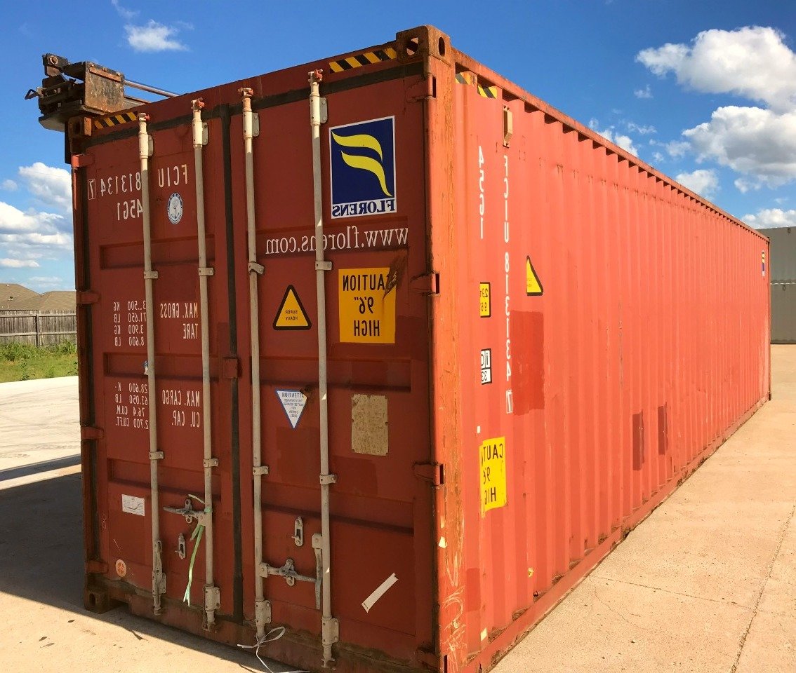 Used 40ft High Cube Shipping Container in Atlanta, Georgia - Image 2