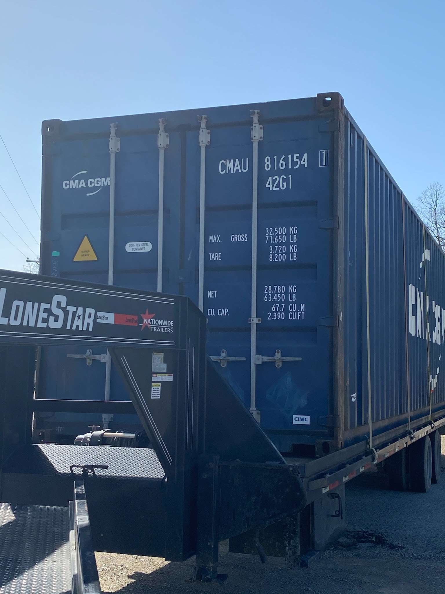 Used 40ft Standard Shipping Container in Portland, Oregon