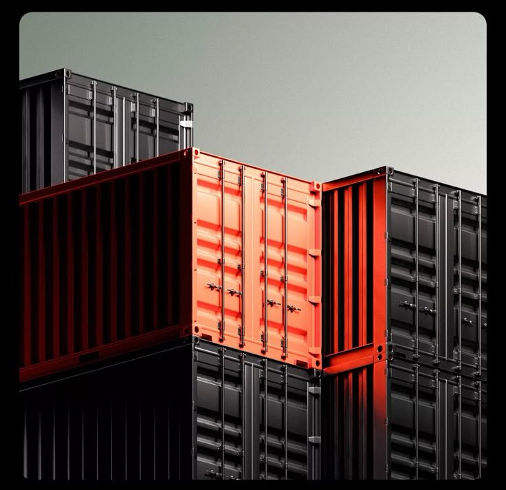 Durable shipping containers for storage and commercial use